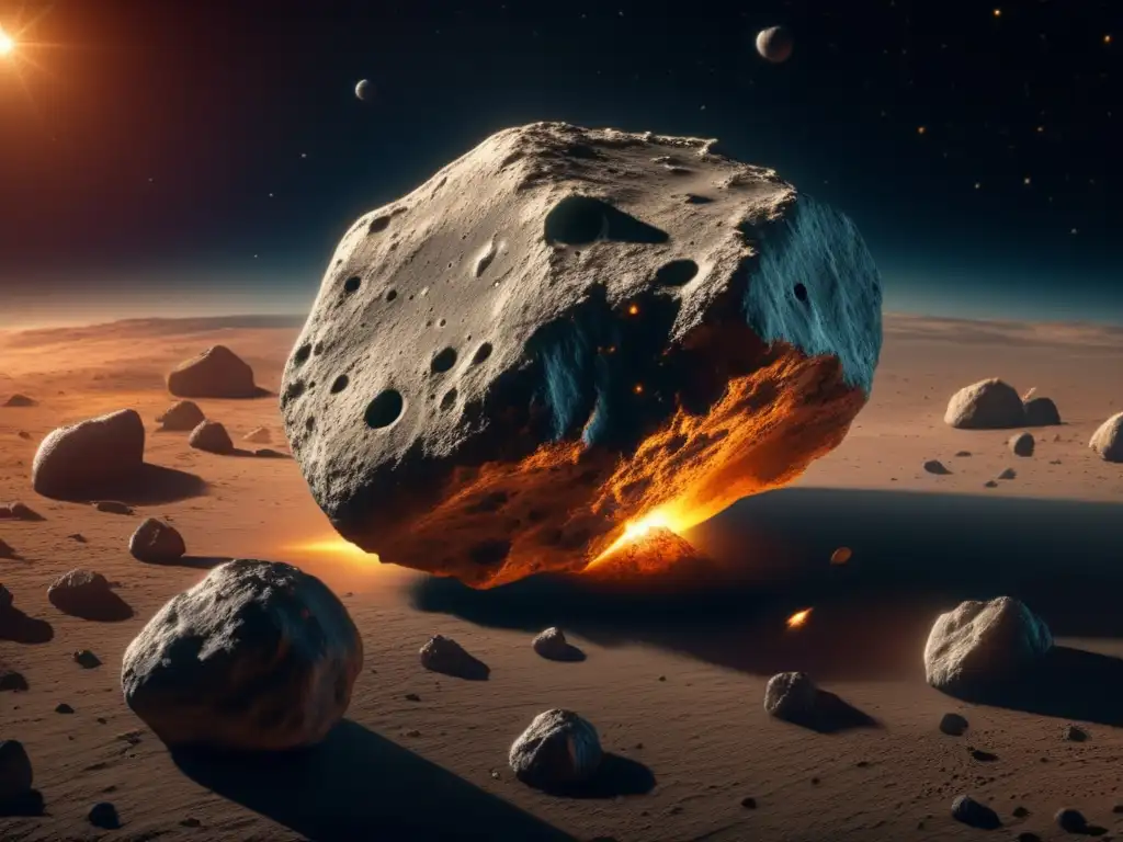 Dash: The Ultimate Close-up Visual Experience - Discover the Stunning Details of Asteroid Camilla in 8k Resolution!