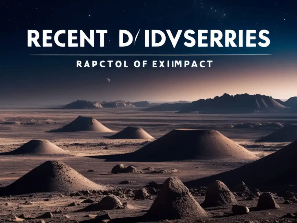A dusty, barren landscape - ALT text for an image featuring the potential impact of a giant asteroid