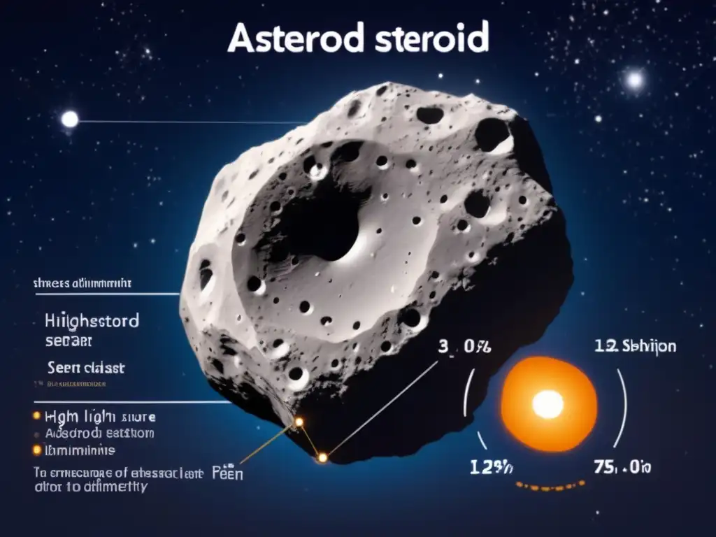   A stunning image of a giant asteroid passing in front of a nearby star, causing a brief dimming in brightness