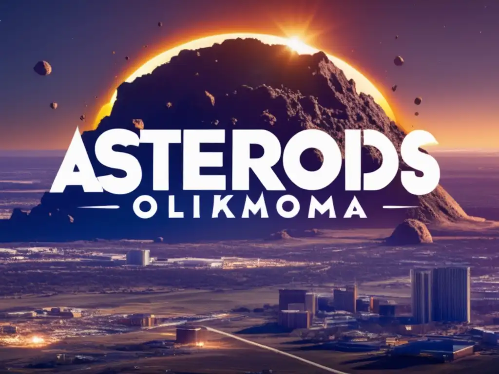 A monstrous asteroid crater rules over Oklahoma's cityscape