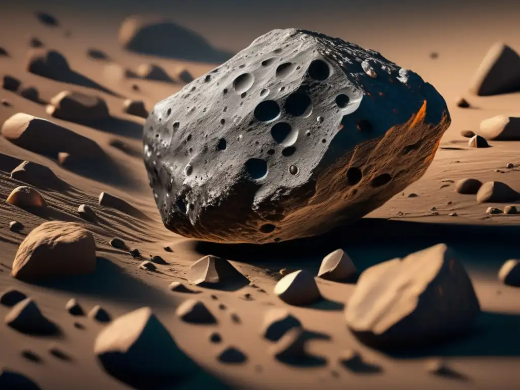A staggering photorealistic image captures the awe-inspiring raw beauty of Asteroid Beatrix