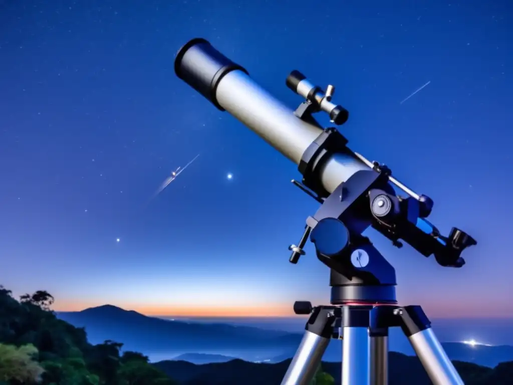 Discover Asteroid 5991 Kasuga Takashi through the clarity and details captured in this image of an equatorial mount, telescope, and clear night sky