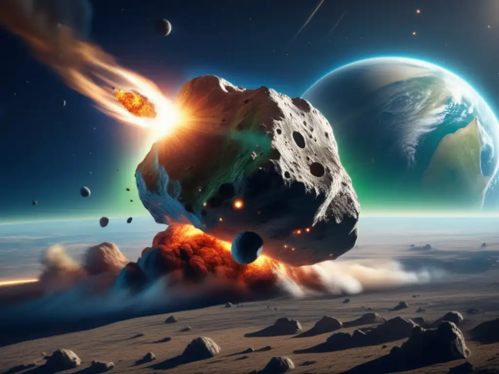 A worrisome asteroid, approximately 200 meters across, rapidly approaches Earth, set to collide in just under a month