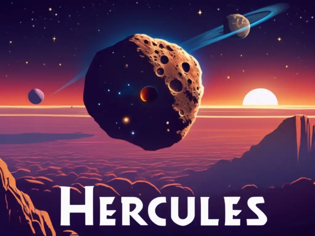 Hercules: A cosmic threat looms as a colossal diamond asteroid marked with mythological history draws close to our planet Earth