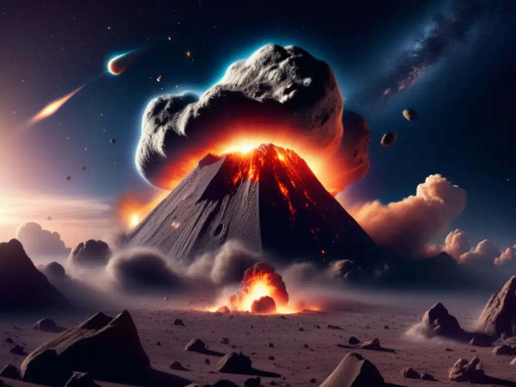 A disastrous asteroid impact freaks out the universe, causing chaos among the stars