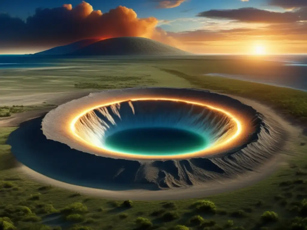The Chicxulub impact site comes to life, revealing the massive crater that shaped our planet's history