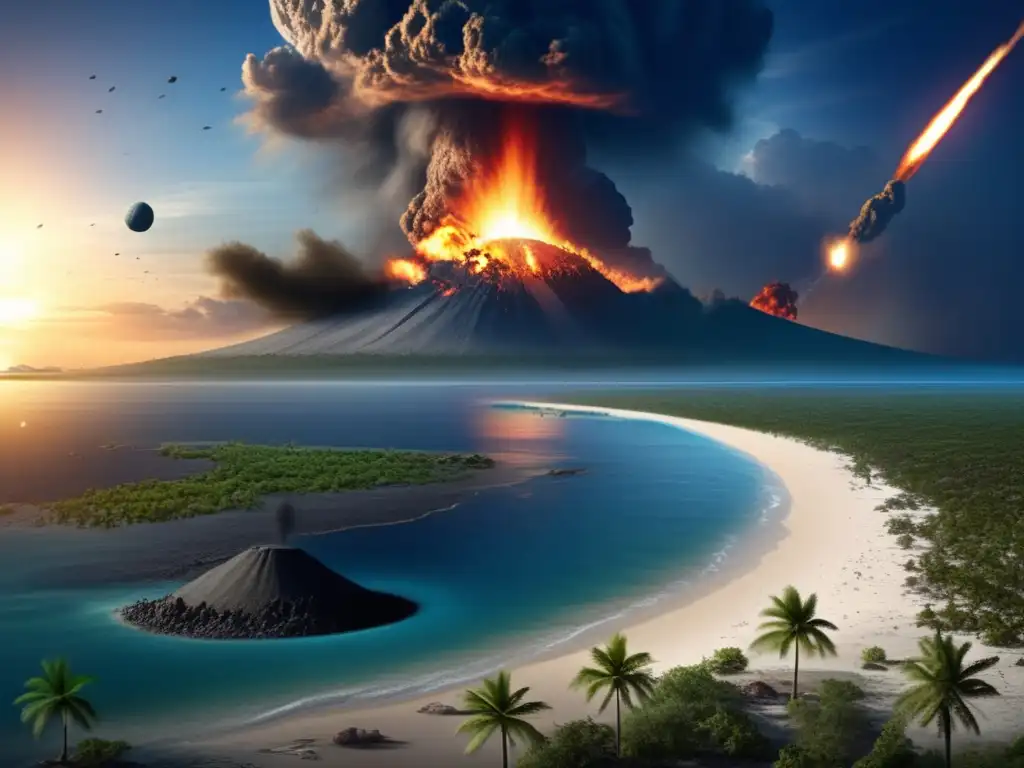 A cataclysmic event in Earth's history: The Chicxulub Asteroid impact site, captured in stunning photorealism