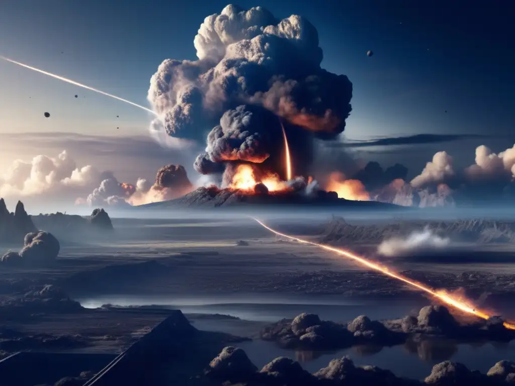 Earth After Asteroid Impact: A Photorealistic Depiction of Devastation -