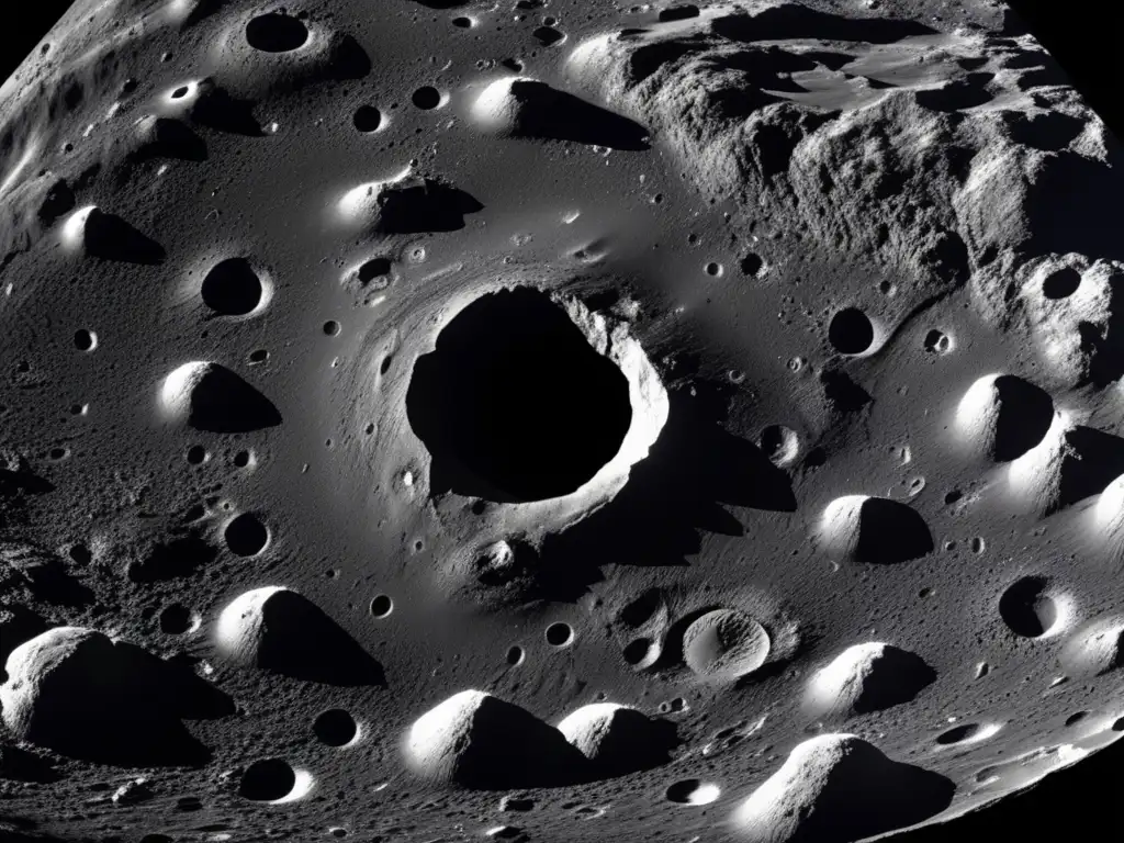 Marvel at the breathtaking close-up of Iris, the asteroid with intricate craters and surface features