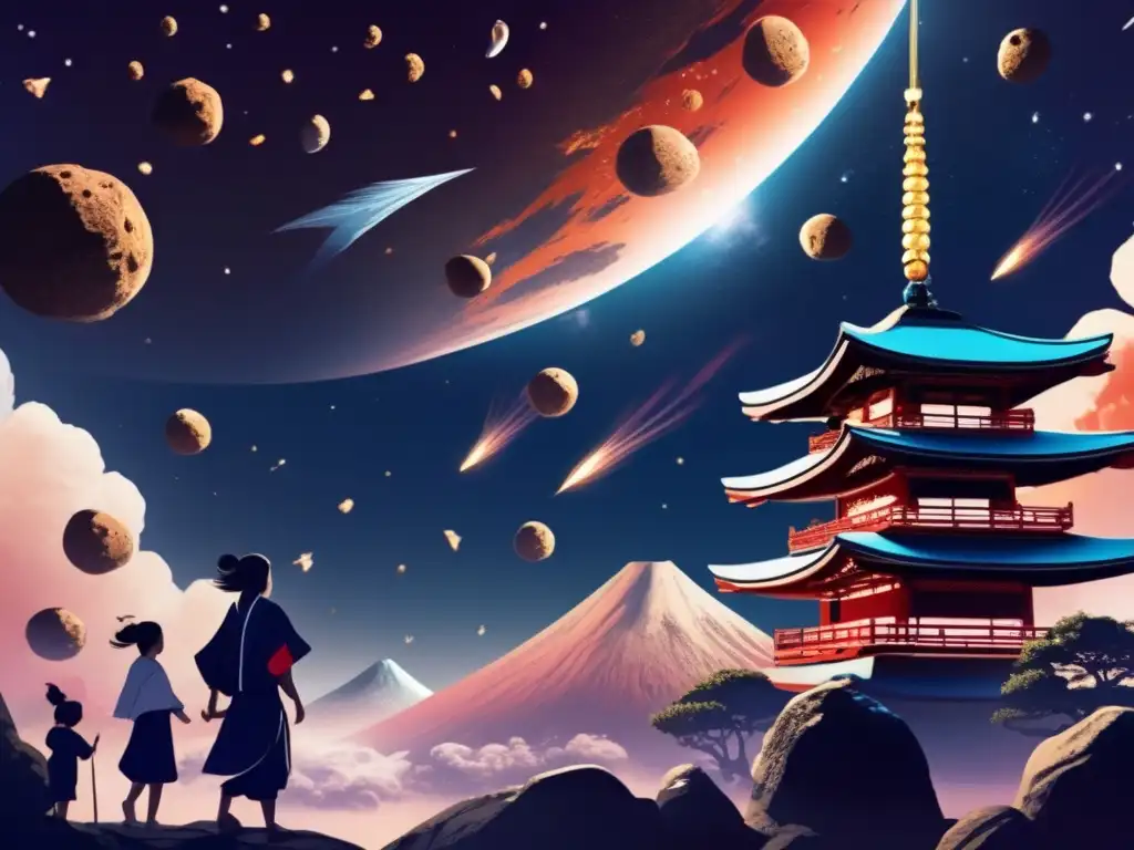 During ancient times, the Japanese believed that asteroids were celestial beings who influenced their lives
