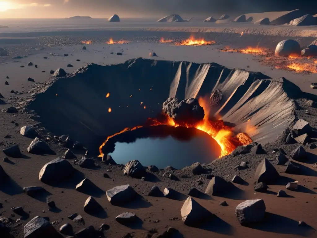 See the aftermath of a catastrophic asteroid impact on Earth, as captured by a detailed generation of tools