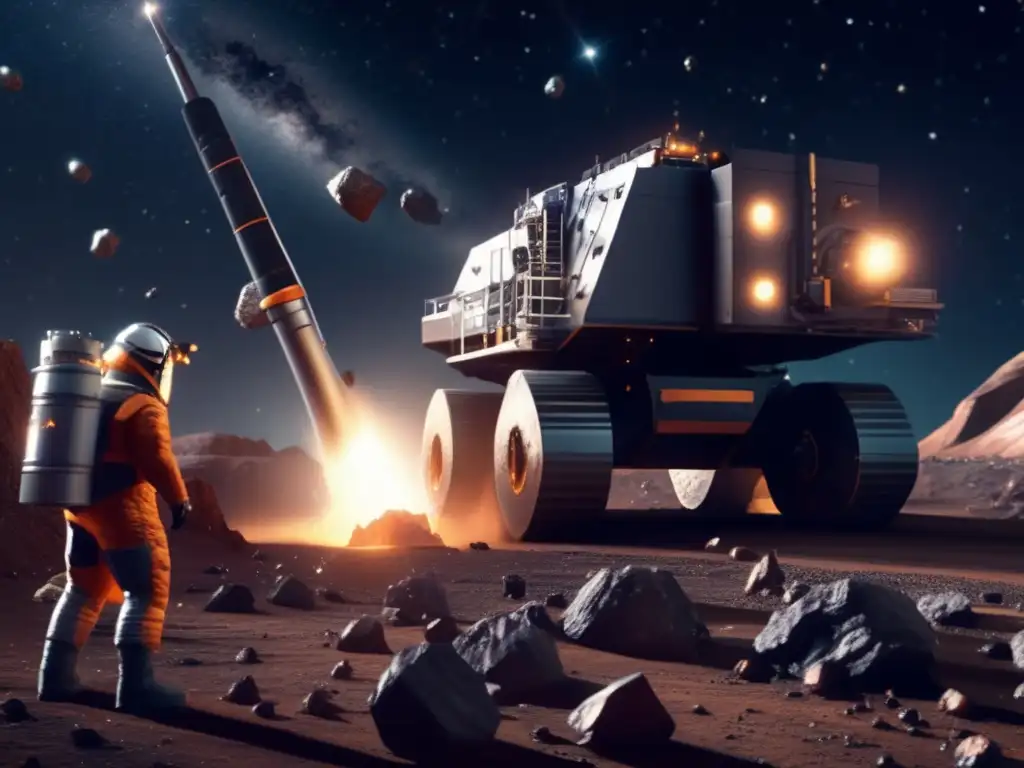 A stunning visual representation of space exploration, embodying the spirit of discovery and progress