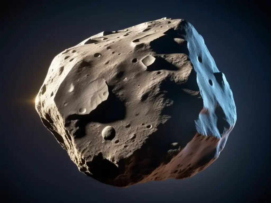 Dash - A stark yet breathtaking image of Asteroid Misenus
