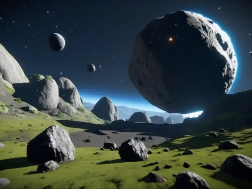 Updated Space Engineers showcases realistic asteroid formations with stunning lighting and textures, giving an authentic rocky feel