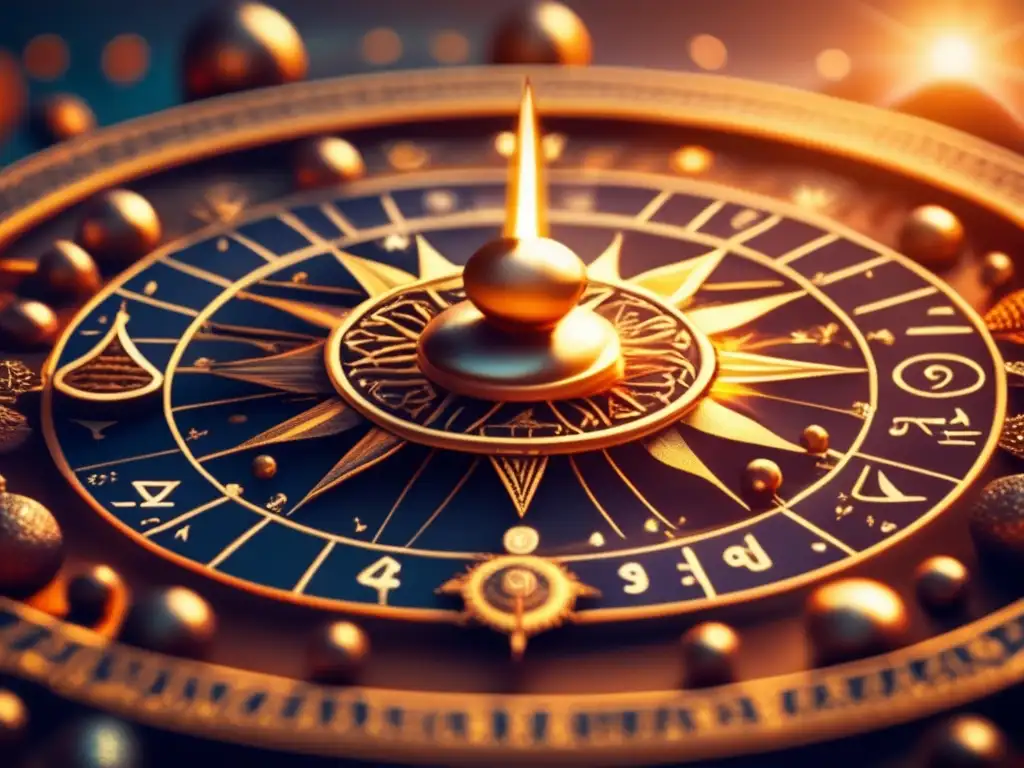 A stunning Vedic chart in the foreground, with the sun and asteroids visible in the background, filled with intricate symbols and typography that transport the viewer to another time and place