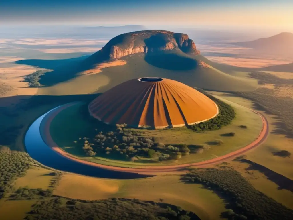 Dash - A breathtaking aerial shot of the Vredefort Dome, South Africa